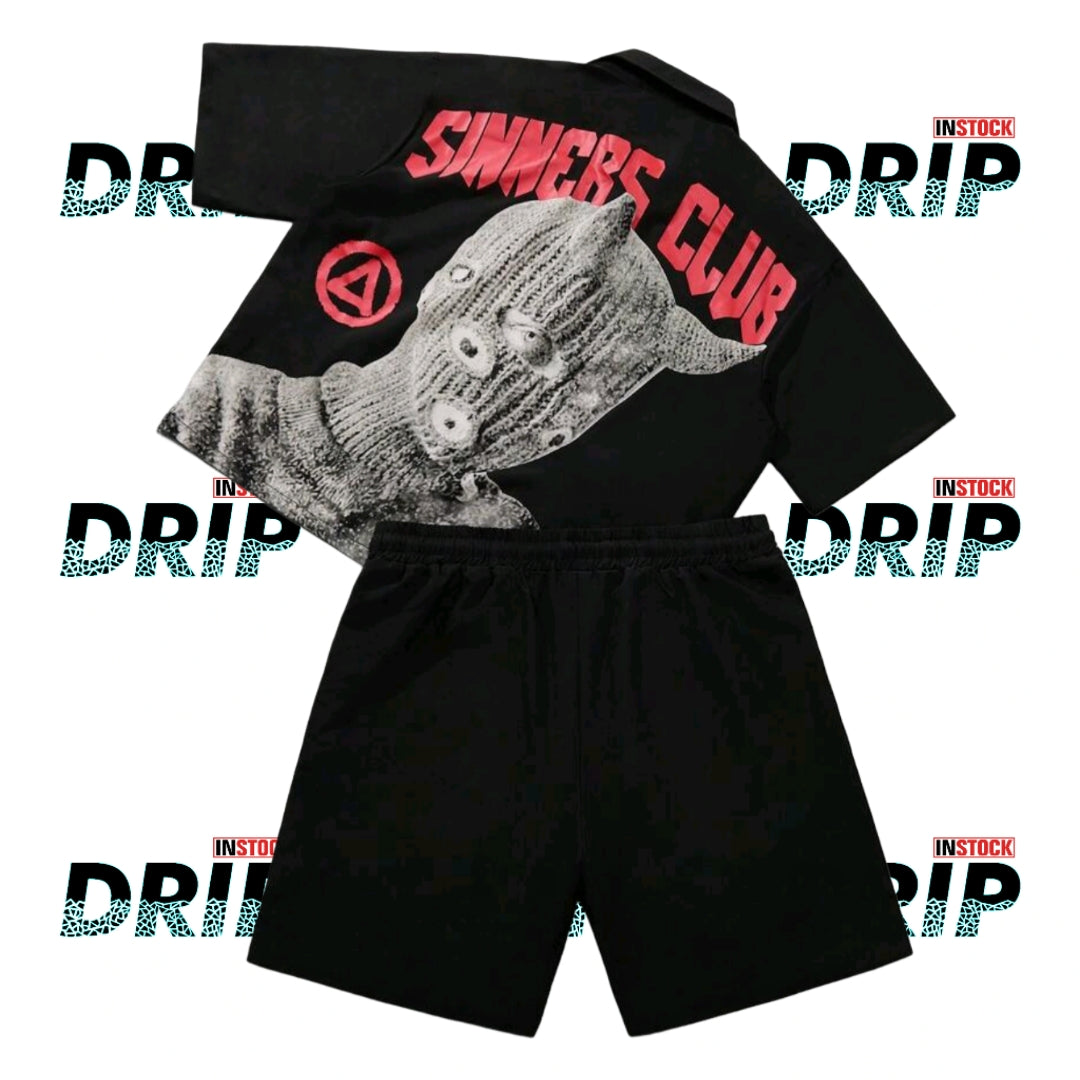 DNS Men's Sinner's Club 2 Piece Set