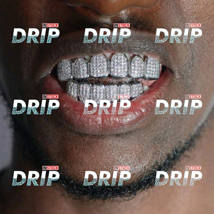 DNS Men's Essential  Iced Out Grillz