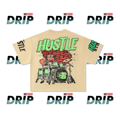 DNS Men's Graphic Hu$tle Tee