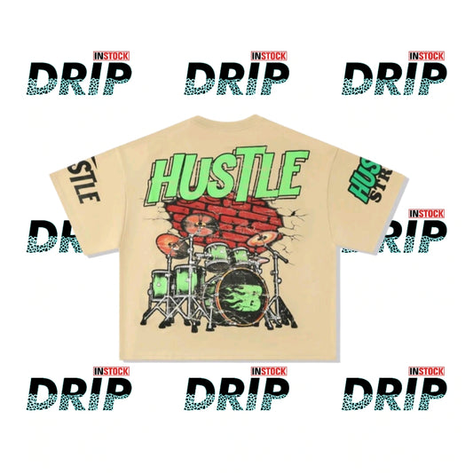 DNS Men's Graphic Hu$tle Tee