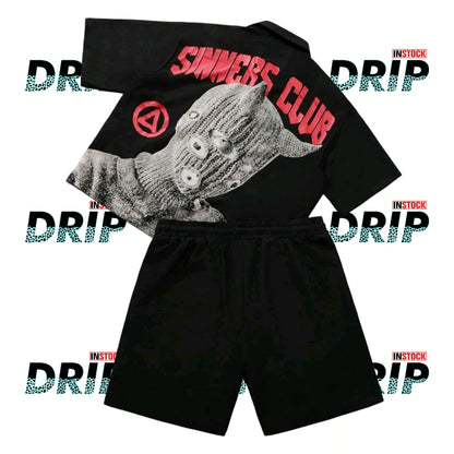 DNS Men's Sinner's Club 2 Piece Set