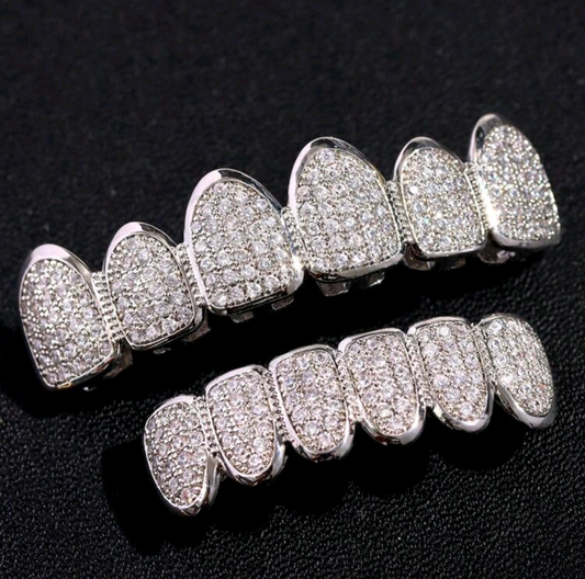 DNS Men's Essential  Iced Out Grillz