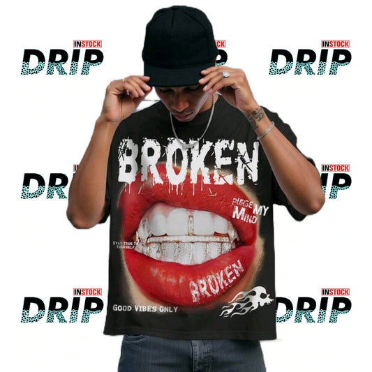 DNS Men's Broken Graphic Tee