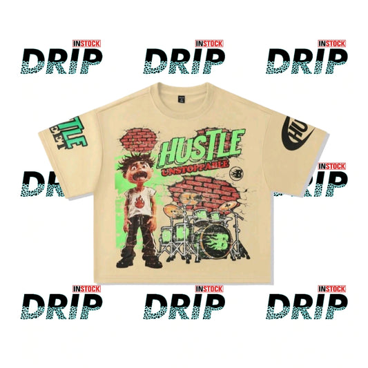 DNS Men's Graphic Hu$tle Tee